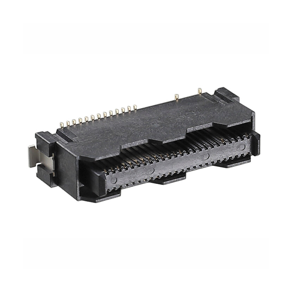 长安0.5MM浮动式 板对板连接器 公座 带柱 对插合高14.3MM