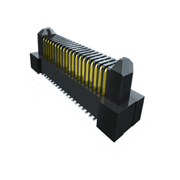 南开0.5MM浮动式 板对板连接器 公座 带柱 对插合高7.5mm