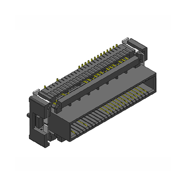 无极0.8MM浮动式 板对板连接器 母座 带柱 对插合高14.3MM