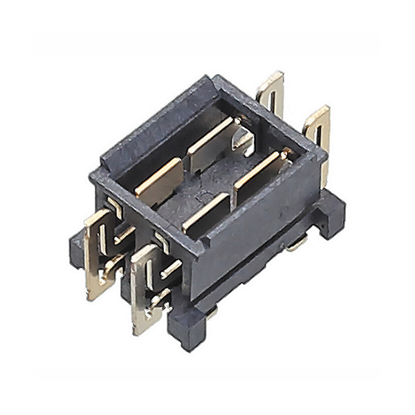 2.54MM浮动式 板对板连接器 公座 带柱 对插合高6.0MM